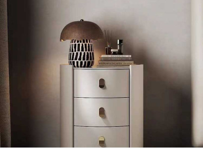 Bedside table Chest of drawers Side Table Nightstand 3 drawers Bedroom